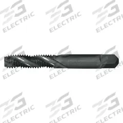 CHICAGO-LATROBE Spiral Flute Tap: 1/4"-28 UNF, H3 / 2B, 3 Flute, Bottoming Chamfer (MPN 282401)