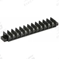 APPROVED VENDOR Barrier Terminal Strip: 12 Poles, 22 AWG – 10 AWG For Wire Sizes, 30 A Max Current (MPN 6YH68). Key specifications — Brand: APPROVED VENDOR; For Maximum Wire Size: 10 AWG; For Minimum Wire Size: 22 AWG; Cover Included: No.
