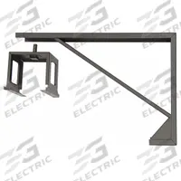 MARKEL Mounting Bracket: Surface, For 49ZZ89/49ZZ90/49ZZ91/49ZZ92/49ZZ93/49ZZ94, 10 in x 18 in (MPN A5105). Key specifications — Color: Bronze; Mounting Type: Surface; Product Type: Mounting Bracket; For Use With: 49ZZ91; Includes: (2) Piece Bracket Assembly; Brand: MARKEL; Fits kW: 3.3 to 5 kW; Outside Dimensions - H x W: 10 in x 18 in.