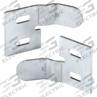 PRIME-LINE Closet Door Surface Aligner: 3 3/4 in Wd, 1 1/8 in Ht, 100 lb Max Wt - Hanging Door Guides