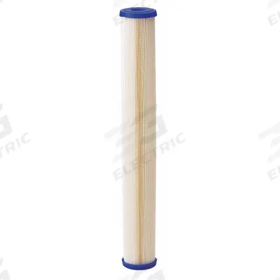 APPROVED VENDOR Water Filter Cartridge: 20 micron, Pleated, 10 gpm - Pleated Water Filter Cartridges