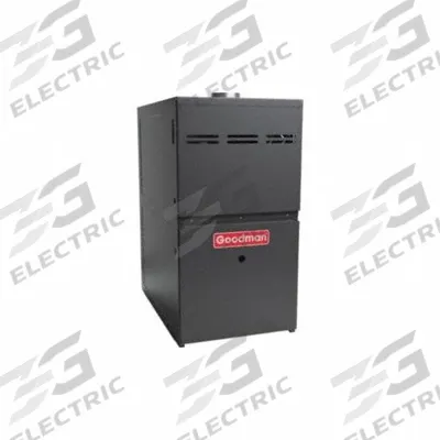 GOODMAN Residential Gas Furnace: 80,000 BtuH Heating Capacity Input, 2,000 cfm - Standard-Efficiency 80% AFUE Whole-House Gas Furnaces