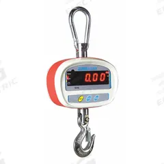 ADAM EQUIPMENT Crane Scale: 100 lb Wt Capacity - Imperial, 0.01 kg/0.02 lb, CE/FCC/UL, Digital (MPN SHS 100A). Key specifications — Readability: 0.02 lb; Standards: CE; Indicator Attachment: Wireless Remote; Includes: Rechargeable Battery for Scale; Housing Material: ABS; Manufacturer Part Number: SHS 100A; Brand: ADAM EQUIPMENT; Weighing Units: kg.