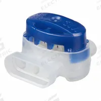3M Insulation Displacement Connector: 3 Ports, Blue, 22 AWG – 14 AWG Run Size Range, 600 V, 50 (MPN 9230). Key specifications — attr1308123: 3M; attr1351571: Yes.