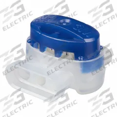 3M Insulation Displacement Connector: 3 Ports, Blue, 22 AWG – 14 AWG Run Size Range, 600 V, 50 (MPN 9230). Key specifications — attr1308123: 3M; attr1351571: Yes.