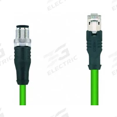 AVENTICS M12 Cable: 6 1/2 mm Dia x 50 1/2 mm L (MPN R412026797) - Solenoid Coil Accessories