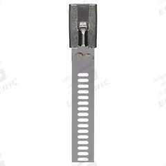 TY-RAP Cable Tie: 6 in Nominal Lg, 2 in Nominal Max. Bundle Dia., 0.29 in Wd, Silver, 10 PK (MPN TYS6-280-10). Key specifications — Brand: TY-RAP; Locking Style: Stainless Steel Barb; Color: Silver.