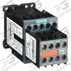 SIEMENS IEC Control Relay: DIN-Rail & Surface Relay Mounting, 120V AC Coil Volt, 6NO/2NC, 10 A (MPN 3RH22621AK60). Key specifications — Brand: SIEMENS.