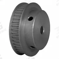 DAYTON Timing Pulley: Modified Curvilinear, Fixed, For GT Timing Belt Section, For 6 mm Belt Wd (MPN 45-3P06-6FA3). Key specifications — Brand: DAYTON; Finish: Clear Anodized; For Belt Series: Powerhouse®.