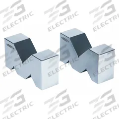INSIZE V-Block Set: V-Block Set, Pr V-Block, 3 in x 7/8 in x 1 3/8 in, ASME 0, Steel, Magnetic (MPN 6887-2). Key specifications — attr1181584: Steel; attr1181589: INSIZE; attr1212871: Pair; attr1212877: Yes; attr1181582: ASME 0; attr1181578: V-Block Set; attr1181583: Storage Case; attr1212875: 75.00 mm x 24.00 mm x 35.00 mm.