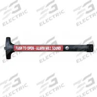 DETEX Exit Device: 36 in Max Door Wd, Aluminum (MPN V40 EB CD 628 98 36 W-CYL). Key specifications — Product Type: Exit Device; Brand: DETEX; Exit Device Type: Rim; Exit Bar Style: Touchbar; ADA Compliant: Yes.