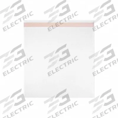 APPROVED VENDOR Reclosable Bag: 1.6 mil Thick, 4 1/2 in Wd, 4 1/2 in Lg, Flat Pack - Peel & Seal Reclosable Poly Bags