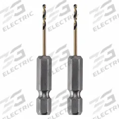 DEWALT Hex Shank Drill Bit: 1/16", 118° Chisel Point, Black & Gold HSS, Impact Rated, 2 PK (MPN DWA5004). Key specifications — attr1234973: Impact Rated; attr1234966: DEWALT; attr1234978: 0.0625.