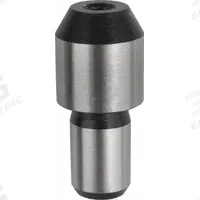 KIPP Stepped Round Locating Pin: Round, Shouldered, Tool Steel, 8 mm Shank Outside Dia (MPN K0818.12). Key specifications — Brand: KIPP.