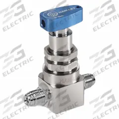 HAM-LET Ultra High Purity Diaphragm Valve: 1/4 in, 316L Stainless Steel, 450 psi Max Pressure (CWP) (MPN HM20-4VKLQ-GM4). Key specifications — Diaphragm Material: Chromium Cobalt Nickel; Brand: HAM-LET; Standards: SEMI F20-0305.