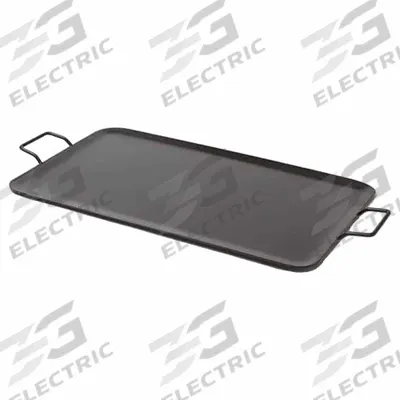 AMERICAN METALCRAFT Griddle: Rectangular, 27 in Overall Lg, 16 in Overall Wd, 1 in Overall Ht - Griddles