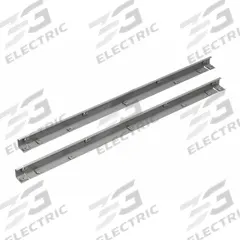 TENNSCO Accessory Support: 1 5/16 in Overall Ht, 1 3/16 in Overall Wd, 36 in Overall Dp, Gray (MPN WBSR-36). Key specifications — Includes Mounting Hardware: Yes; Frame Material: Steel; Color: Gray.