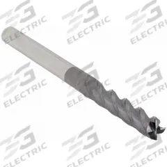 APPROVED VENDOR Square End Mill: Carbide, AlTiN Coated, 4 Flute, 1/4" Mill Dia, 1-1/2" LOC, 6" OAL (MPN 218-001028)
