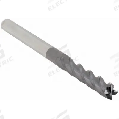 APPROVED VENDOR Square End Mill: Carbide, AlTiN Coated, 4 Flute, 1/4" Mill Dia, 1-1/2" LOC - General Purpose Carbide Square End Mills