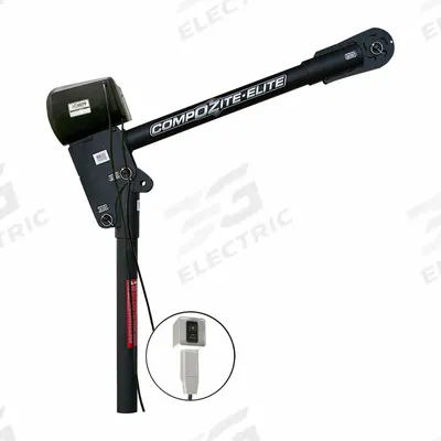 OZ LIFTING PRODUCTS Davit Crane: Composite, Electric, 1,200 lb Max. Load Capacity - Lightweight Composite Davit Cranes