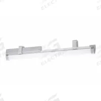 LUMINATION LED Low Bay Fixture: 4 ft Lg, 6,250 lm, 4000K, 8 ft – 15 ft Mounting Ht, 43.5 W, Wide (MPN LUSI4A062V1840VQCSWHTES). Key specifications — Voltage: 120 to 277V AC; LED Replacement For: (2) Lamp LFL; Brand: LUMINATION; Color Temperature: 4000K.