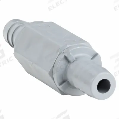 APPROVED VENDOR Ball Cone Spring Check Valve: Ball, Inline Valve Body, PVC, 3/8 in Pipe Size - PVC Ball Check Valves