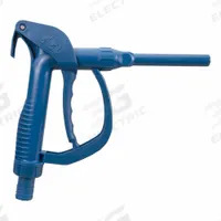 FINISH THOMPSON Drum Pump Nozzle: Manual, No Meter Included, 24 gpm Max. Flow Rate, Polypropylene (MPN 111030-19). Key specifications — Nozzle Body Material: Polypropylene; Compatible Manufacturer Model Number: DPFP007; Brand: FINISH THOMPSON; Spout Connection Type: Hose Barb; Spout Material: Polypropylene; Nozzle Extension Type: No Extension Included; Wetted Materials: FKM/Polypropylene.