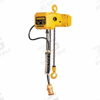HARRINGTON Extended Lift Electric Chain Hoist: H4 - Heavy Duty, 115/230V AC, 50 ft Max Lifting Lg (MPN SNER005S-50). Key specifications — Brand: HARRINGTON; Operating Voltage: 115/230V AC; Headroom Clearance: 28 in - 30 in.