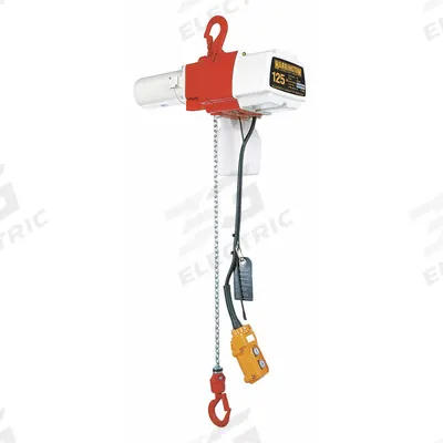 HARRINGTON Electric Chain Hoist: H2 - Light Duty, 120V AC, Hook Mounted - No Trolley - General Purpose Electric Hoists