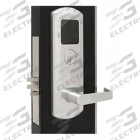 TOWNSTEEL Electronic Keyless Lock: RFID, ADA Compliant, Chrome (MPN FME-2030-RFID-S-626). Key specifications — Product Type: Electronic Keyless Lock; Manufacturer Part Number: FME-2030-RFID-S-626; Access Method: RFID; Key Override Options: High Security 6 Pin TownSteel L; Lever Style: Rigid.