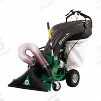 BILLY GOAT Outdoor Litter Vacuum: Self-Propelled, 33 in Cleaning Path, 36 gal Bag Capacity (MPN QV551HSP). Key specifications — Debris Reduction: 12:1; Engine Brand: Honda; Engine Cycle: 4-Cycle; Product Type: Outdoor Litter Vacuum.