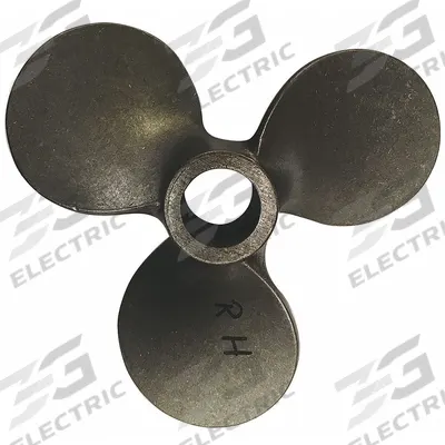 APPROVED VENDOR Propeller: 6 in Blade Dia, Right Hand, 3 Blades, Stainless Steel - Replacement Propellers for Drum Insertion Mixers