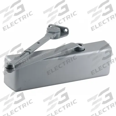 LCN Door Closer: Parallel Mounting Type, Grade 1 - Heavy Duty, Aluminum, 12 1/4 in Lg - Parallel Arm-Mount Door Closers