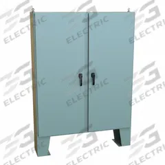 HAMMOND Electrical Enclosure: Steel, 72 in x 60 in x 13 in, NEMA 12/13/3R/4, w/Panel, Solid Cover (MPN HN4FM726012). Key specifications — Closure Method: Handle; Brand: HAMMOND; Knockouts: Not Included.
