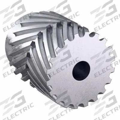 CONTINENTAL Gearbelt Pulley: Plain, 8 mm Pitch, For 50 mm Belt Wd, 20 Teeth - Plain-Bore Timing Pulleys with Hub