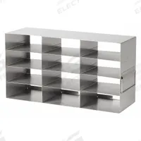 Freezer Rack: 16 3/8 in Overall Lg, 5 1/2 in Overall Wd, Stainless Steel (MPN HS2862HA). Key specifications — Material: Stainless Steel; Product Type: Freezer Rack; Brand: HEATHROW SCIENTIFIC.