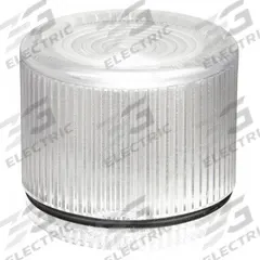 EATON Push Button Cap: 30 mm Panel Size, Illuminated, Non-Metallic, Clear (MPN 10250TC25). Key specifications — Manufacturer Part Number: 10250TC25; Compatible Operator Illumination: Illuminated; Compatible with Series: 10250T; Head Attachment Type: Screw-On; Head Material: Plastic; Brand: EATON.