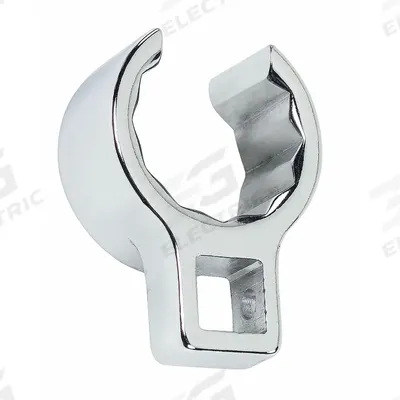 PROTO Crowfoot Socket Wrench: Alloy Steel, Chrome, 1/2 in Drive Size, 1 13/16 in Head Size - SAE Flare Nut Crowfoot Wrenches