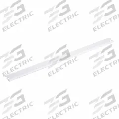 TRITON PRODUCTS Slotted Standard Wall-Mount: Double, 33 in x 1 3/8 in x 1 3/4 in, Epoxy Coated (MPN 1700-WHT). Key specifications — Product Type: Top Track; Color: White; Material: Steel; Duty Rating: Heavy Duty; Brand: TRITON PRODUCTS; Finish: Epoxy Coated; Includes: Mounting Hardware.