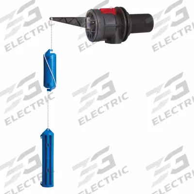 ANKA Float Valve: For Water Media, Angle Valve Body, Cylindrical, Bulkhead, Thermoplastic - General Service Float Valve Bodies