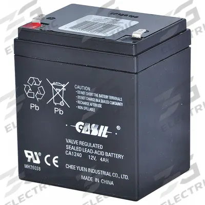 ALTRONIX Lead Acid Battery- 12VDC/4Ah: Lead Acid Battery (MPN BT124) - Accessories for Power Supplies