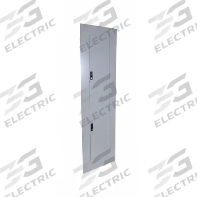 GE Panelboard Cover: 42 Spaces, 600 A Amps, 64.5 in Lg, 1, 32FV80/32FV92, Flush Mounting - GE A Series Panel Covers