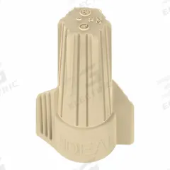 IDEAL Twist-On Wire Connectors: Tan, Wire Sizes 16 AWG – 10 AWG, 600 V, 100, PK (MPN 30-341). Key specifications — Brand: IDEAL; Maximum Wire Combination: (3) 10 AWG; Manufacturer Part Number: 30-341; Minimum Wire Combination: (3) 22 AWG; Series: 341.