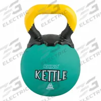 CHAMPION SPORTS Kettle Bell: 25 lb, Black, Rubber, Round, 8 in Wt Dia (MPN rkb25). Key specifications — Core Material: Rubber; Color: Black; Product Type: Kettle Bell.