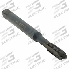 CLEVELAND Spiral Point Tap: #10-32 UNF, 2B, 3 Flute, Plug Chamfer, Black Oxide Cobalt (MPN C96111)