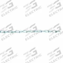 DAYTON Double Loop Chain: Steel, 305 lb Working Load Limit, Double Loop, 2 3/8 in Link Inside Lg (MPN 2ZDH8). Key specifications — Brand: DAYTON; Item Trade Size: 3/0.