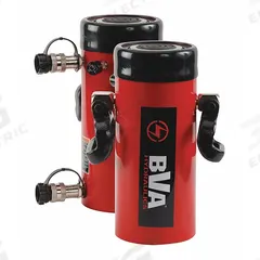 BVA HYDRAULICS Hydraulic Ram: Double Acting, 75 ton Nominal Capacity, 6 in Nominal Stroke Lg, Steel (MPN HD7506). Key specifications — attr98927: BVA HYDRAULICS.