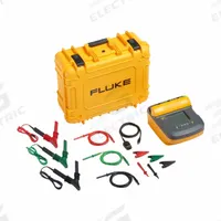 FLUKE Insulation Tester: 200 kiloohm to 1 teraohm, CAT II/CAT III 1000V/CAT IV 600V, Digital, USB (MPN FLUKE-1550C FC KIT). Key specifications — attr1393037: 2,500V DC; attr1393007: See data sheet for range accuracy; attr1393010: LCD; attr1393031: IP40; attr1398478: CAT IV 600V; attr1392966: FLUKE.
