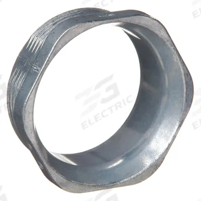 RACO Threaded Chase Nipple: 1 in Trade Size, Zinc, 27/32 in Overall Lg - Threaded Chase Nipples