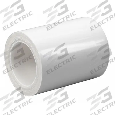 3M Sealing Tape: 3 in Wd, 5 yd Lg, 9.5 mil Thick, White, Polyethylene Film - Preservation Sealing Tape